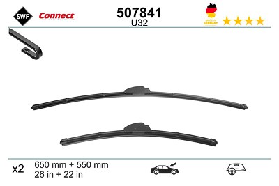 Swf Wischblatt [Hersteller-Nr. 507841] für Mercedes-Benz von SWF