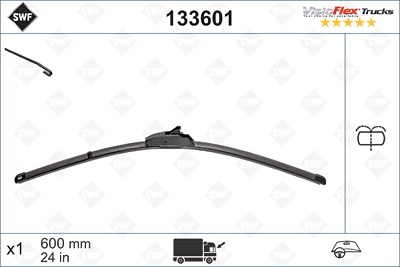 Swf Wischblatt [Hersteller-Nr. 133601] für Iveco, Nissan, Opel, Renault von SWF