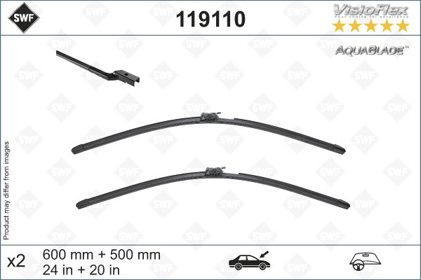 Wischblatt vorne SWF 119110 von SWF