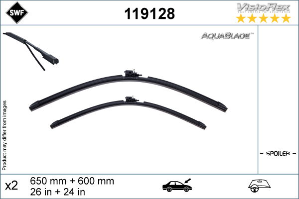 Wischblatt vorne SWF 119128 von SWF