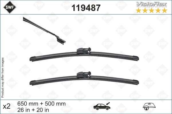 Wischblatt vorne SWF 119487 von SWF