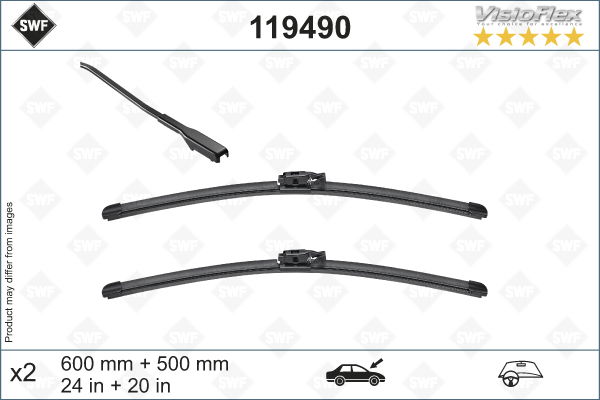 Wischblatt vorne SWF 119490 von SWF