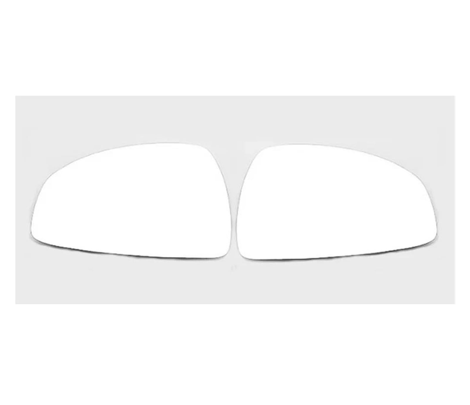 Außenspiegel Für TT 2007-2014 Rückspiegel Linsen Außenseite Reflektierende Glas Linse Heizung 8J0857535D 8J0857536H Ersatzspiegelglas(Left Right) von SWHSWQ