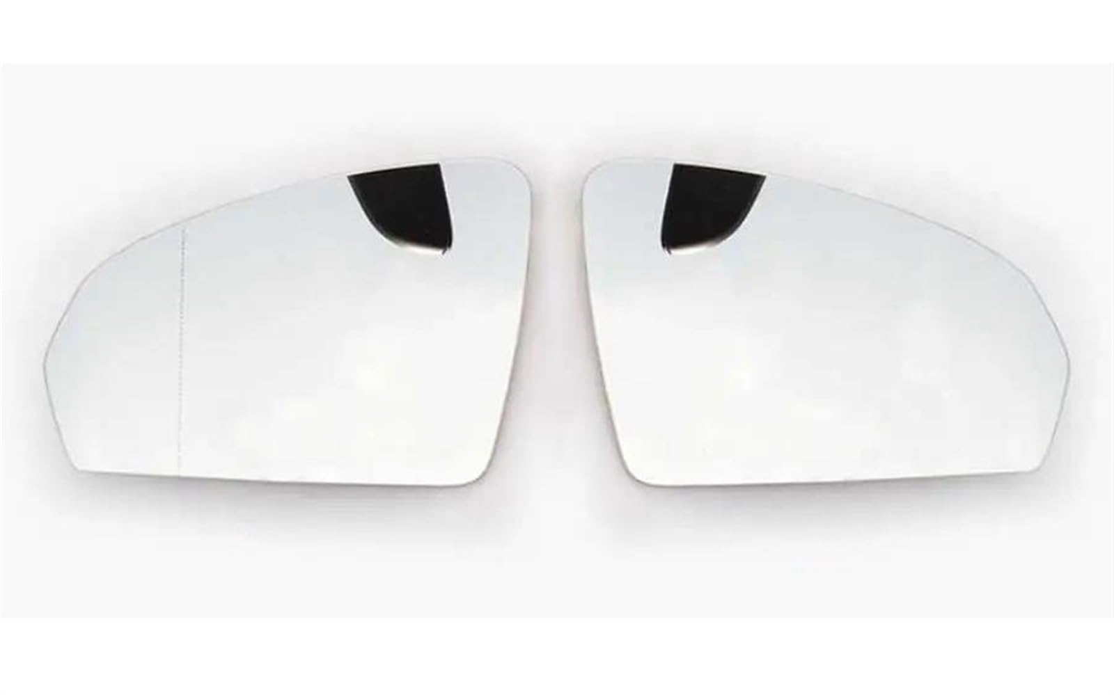 Außenspiegel Für VW Für Jetta VS5 VS7 2019-2023 Seitenrückspiegellinsen Reflektierende Glaslinse Mit Heizung Ersatzspiegelglas(Left Right) von SWHSWQ