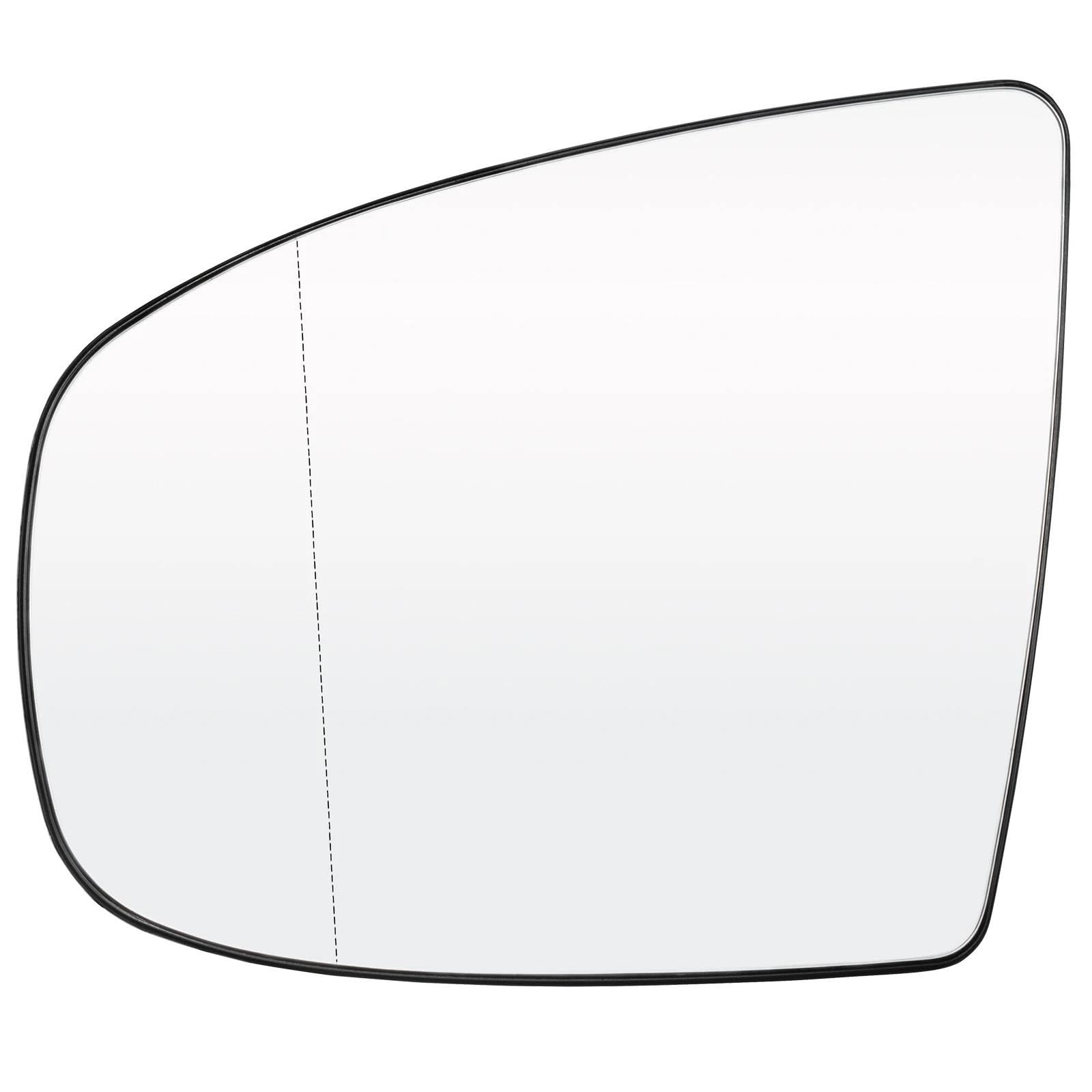 Außenspiegel Für X5 X6 E70 E71 E72 2007-2014 Links Rechts Tür Seite Flügel Spiegel Glas Beheizt Mit Clip Platte Rückansicht Elektrische Ersatzspiegelglas(Links) von SWHSWQ