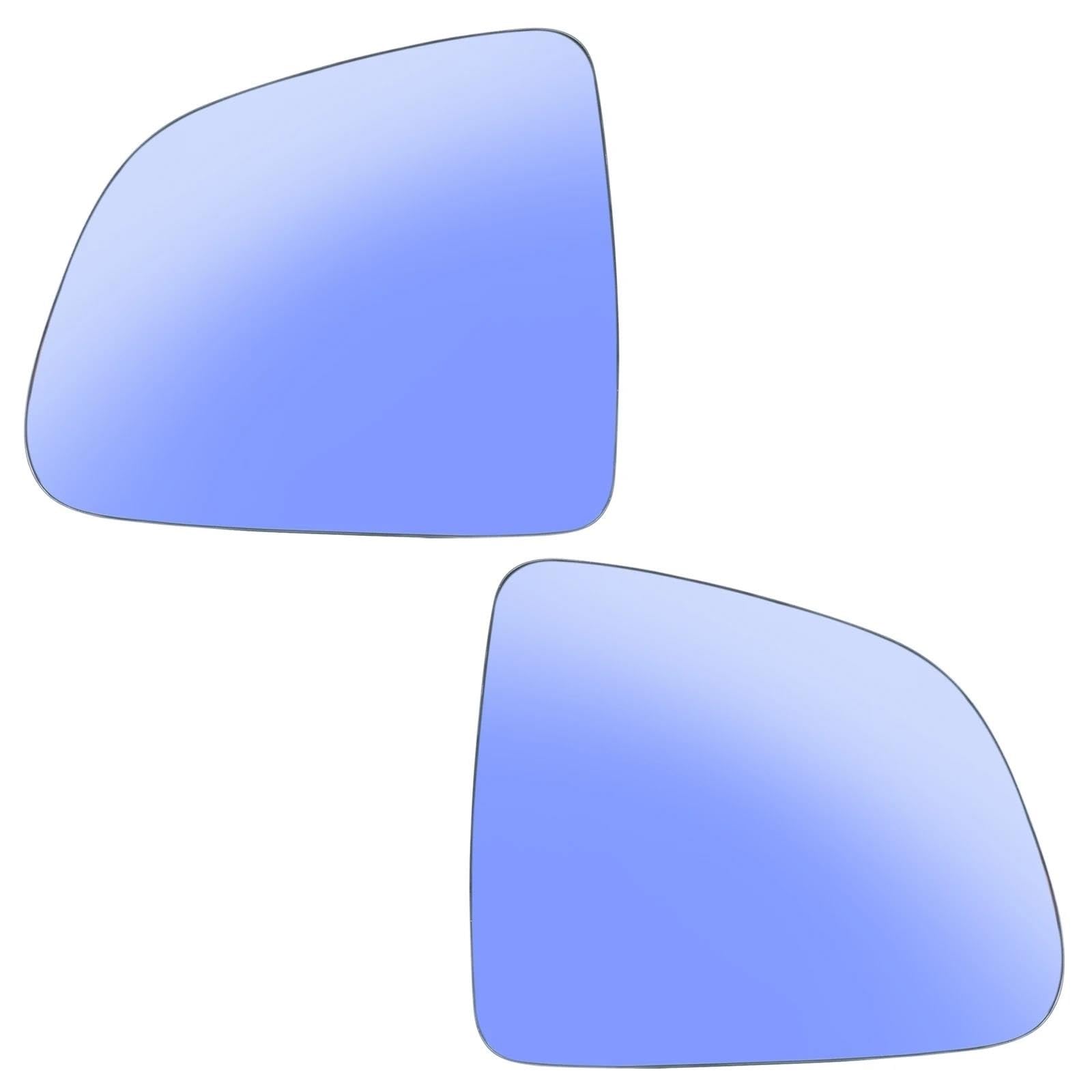 Außenspiegel Links Und Rechts Außenspiegel Glas Rückspiegel Anti-Glare Konvex Weitwinkel Beheizt Für Tesla Für Modell Y 2020-2024 Ersatzspiegelglas(Blau,Left Right) von SWHSWQ