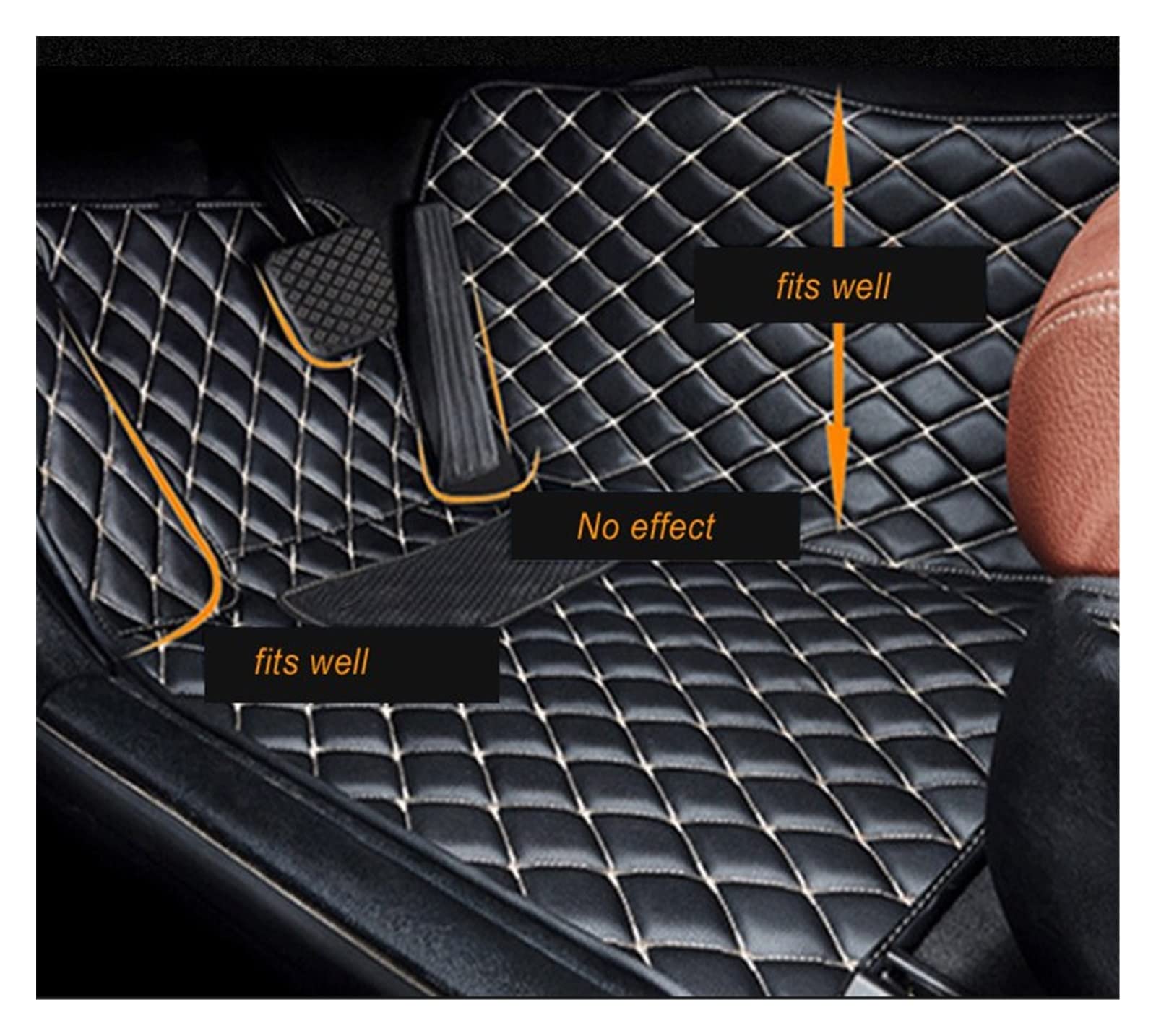 Auto Matten Auto-Fußmatten Für Mazda Für CX-7 2014 2015 2016 2017 Benutzerdefinierte Auto-Fußpolster Automobil-Teppichabdeckung Innenausstattung Auto Fussmatten(Rot) von SWHSWQ