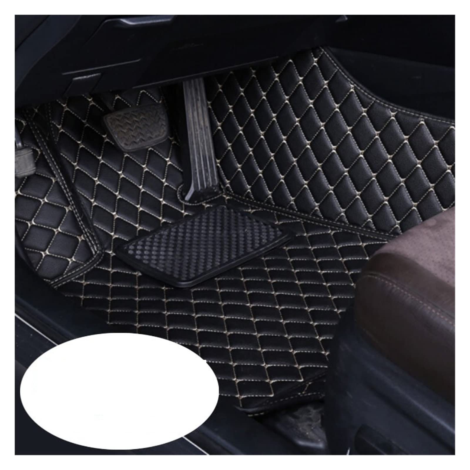 Auto Matten Auto-Fußmatten Für Subaru Für XV 2012-2017 Lederteppiche Teppiche Armaturenbrettabdeckungen Autoinnenausstattung Auto Fussmatten(LHD(1pcs) bk beige) von SWHSWQ