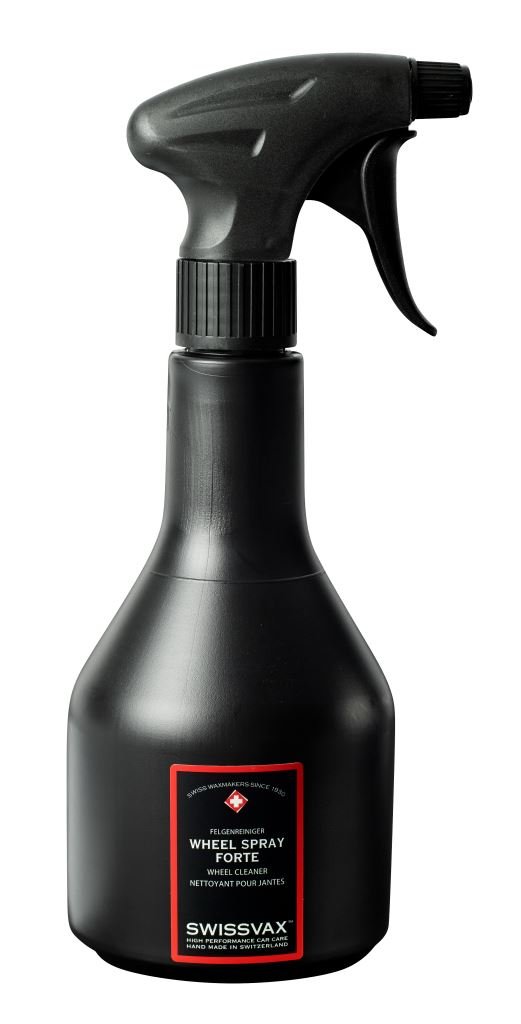 Swizöl/Swissvax Wheel Spray FORTE/Felgenreiniger-Gel mit Wirkindikator 500 ml von SWISSVAX