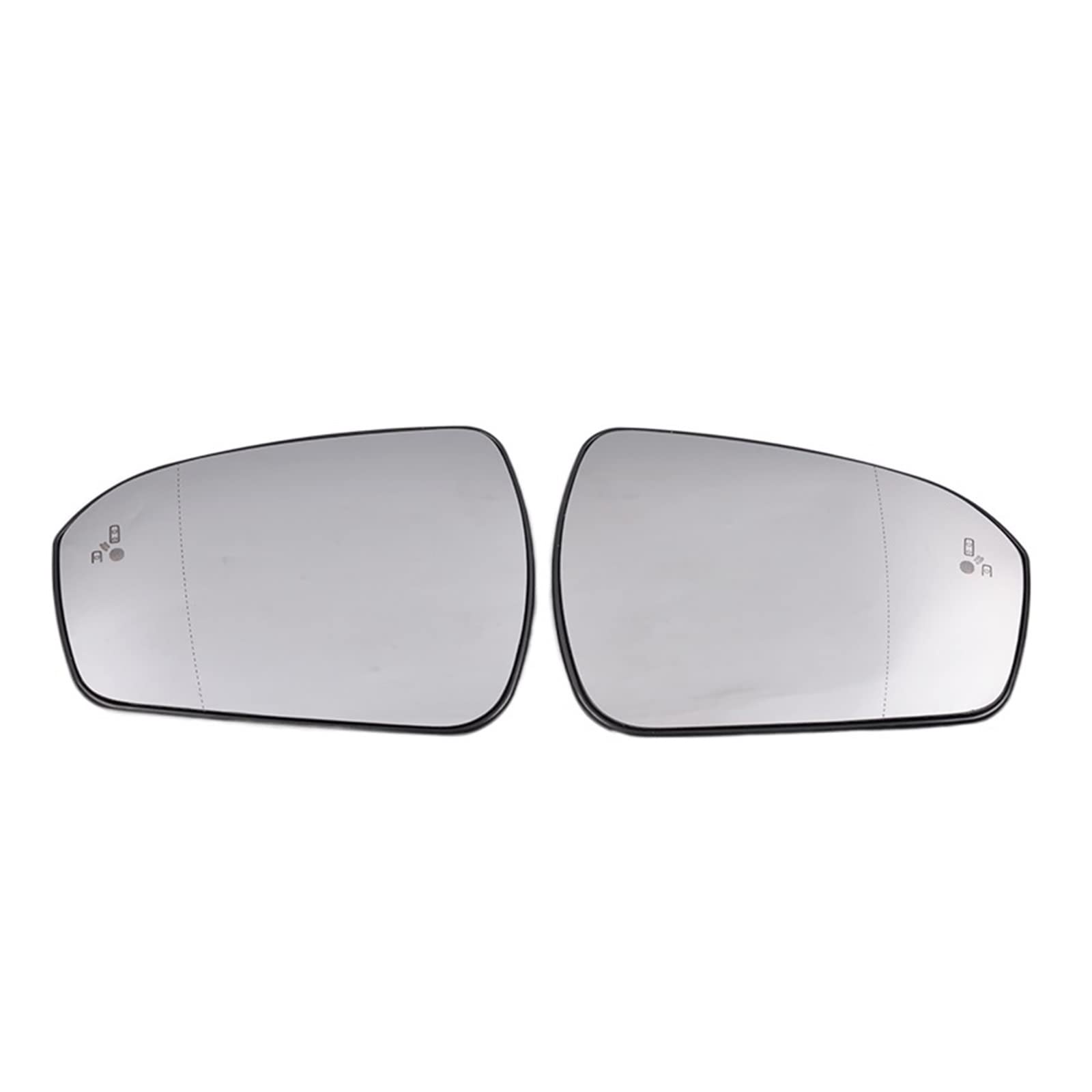 Wagen Seitenspiegel Glas Auto Linke Und Rechte Seite Ersatz Beheizbares Warnspiegelglas Für Ford Mondeo 2015-2018 Ersatzspiegelglas(Left side and right side) von SWITC