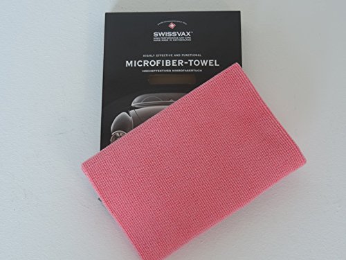 Swizöl 1091250 Micro Absorb Mikrofaser-Poliertuch, Rosa von SWIZÖL