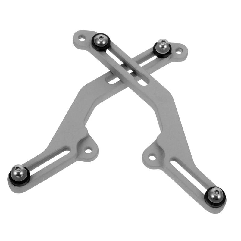 SWOOMEY 1 Paar Windschutzscheibenregler uvm gleiten windschutzscheibenverlängerung Quad Armaturenbrett Straße Autohalterung Motorradlenker Scheinwerfer Signal Profi sur Aluminium von SWOOMEY