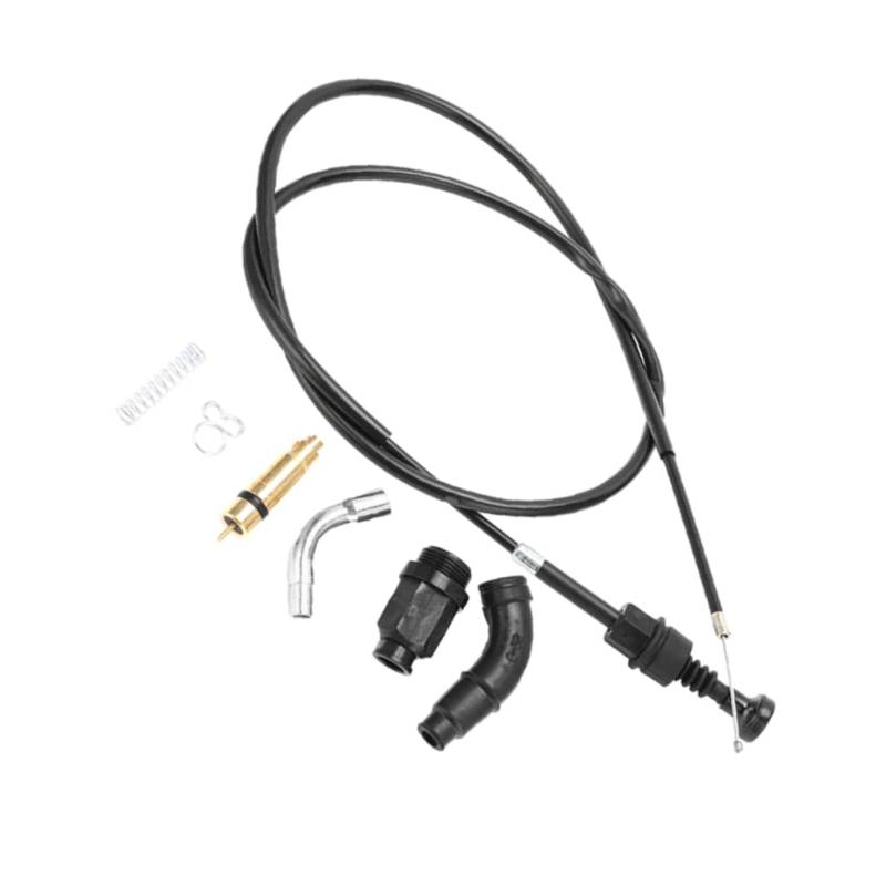 SWOOMEY 1 Satz Choke-kabel Zenith-vergaser-umbausatz Kontrolle Dirtbike-kette Gaspedal Powersports-kupplungshebel Mini-fahrradauspuff Bremse Schlau Vergaser-choke Ventil Gaszug Black Gummi von SWOOMEY