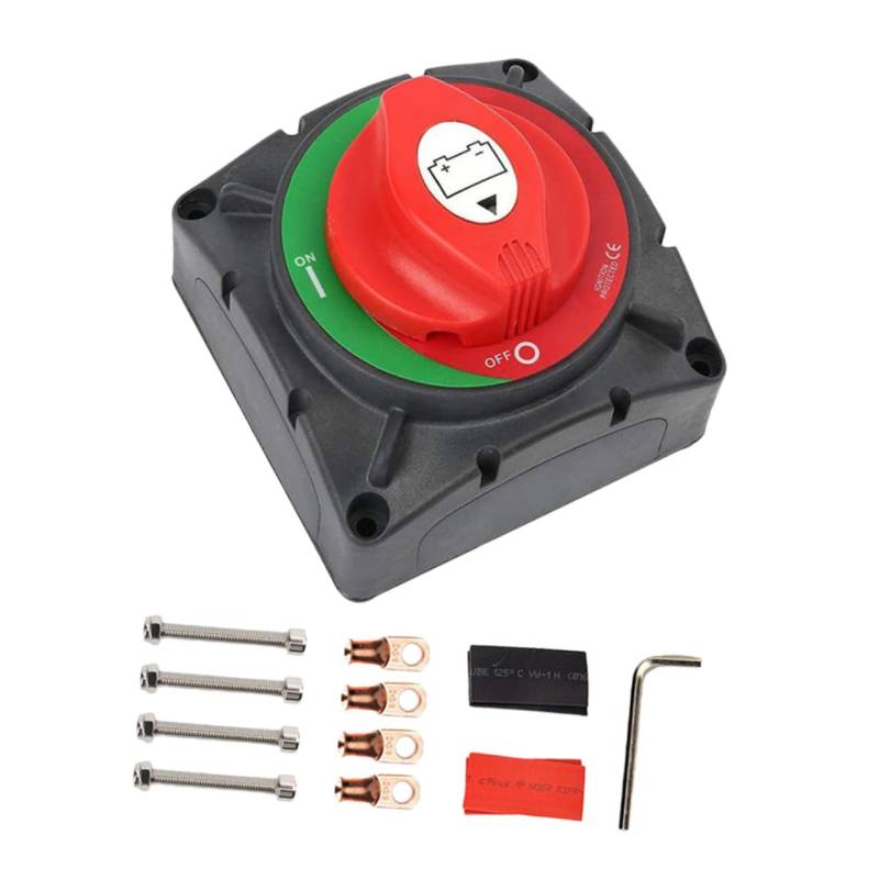 SWOOMEY 1 Satz Stromausfallschutzschalter Batterie Fernbedienung Tragbar Auto Wiederaufladbar Leistung Master-isolator Stromausfall-meister Isolator Trennen Rv Trennen Isolator Messing von SWOOMEY