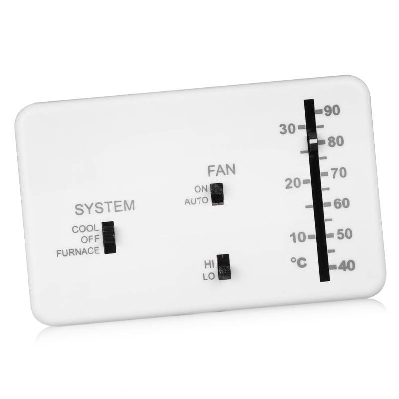 SWOOMEY 1 Satz Thermostatregler Temperaturregler Wohnmobil-thermostate Motorthermostat Thermostat Für Luft Temperaturkontrollschalter Wohnmobil-zubehör Thermostat Für Auto Abs Weiß von SWOOMEY