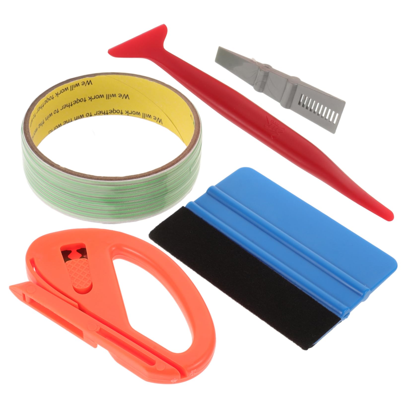 SWOOMEY 1 Set Schneidewerkzeug Tools Zum Automatischen Tönen Von Fenstern Automobil Vinyl-bausatz Vinylfolie Drehscheibe Tür Draht Meter Auto Klebeband Auto Wrap-kit Abs Zubehör Plastik von SWOOMEY