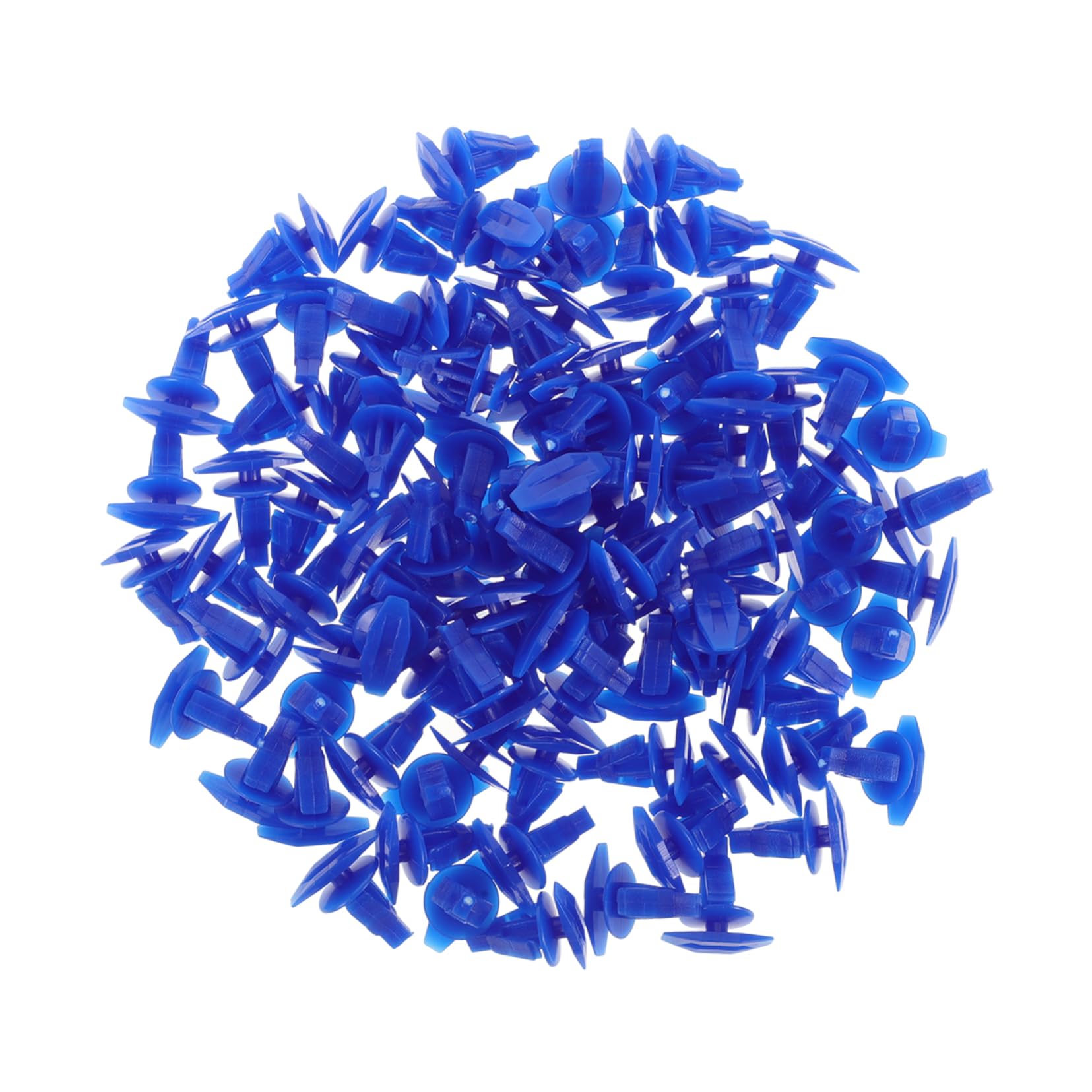 SWOOMEY 100St Siegelstreifenschnalle für das Auto Stoßstangenclips für Boote Clips-Befestigungselemente Türclip-Zierscharnier Halteklammern Befestigungselemente für Autos Plastik Blue von SWOOMEY