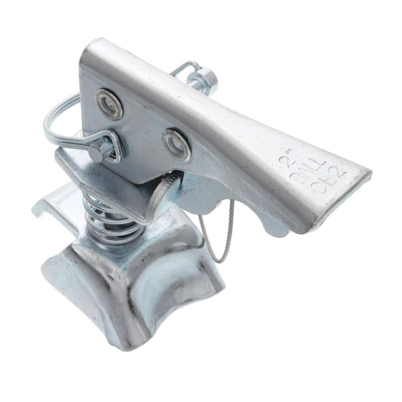 SWOOMEY Anhänger Stecker Adapter Rv-kupplungsteile Bootsteile 1 Zoll Kraftstoffschlauch Kupplungshalterung Anhängerkupplung Mit Gerader Zunge Anhängerteile Galvanisiertes Eisen Silver von SWOOMEY