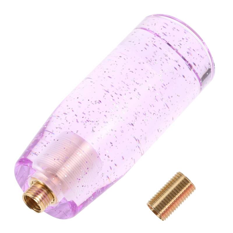 SWOOMEY Auto Modifizierter Getriebekopf Füller Für Autositze Rad Knopf Stock Zubehör -lichtleiste Schalthebel Gangschaltung Auto Bin Lenkung Gadget Stand Auto-schaltknauf Lavender Acryl von SWOOMEY