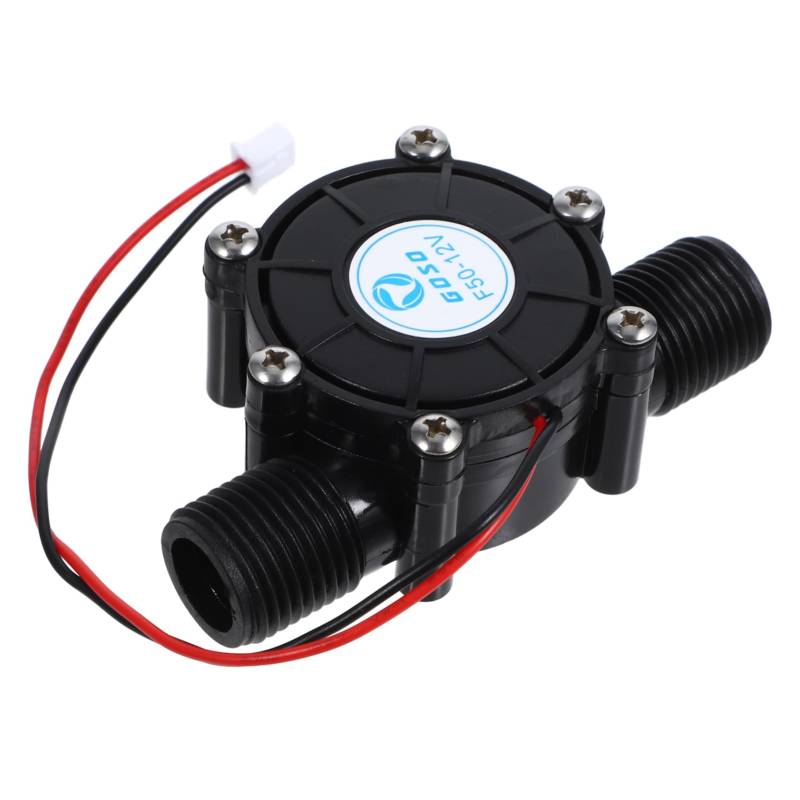 SWOOMEY Mikro-Wasserkraftgenerator Tauchwasserpumpe Batterie Wasserpumpe hydro Mini-Wasserkraftgenerator Wasserhahn-Kraftgenerator Mini-Generator 12-V-Wasserturbinengenerator Plastik Black von SWOOMEY