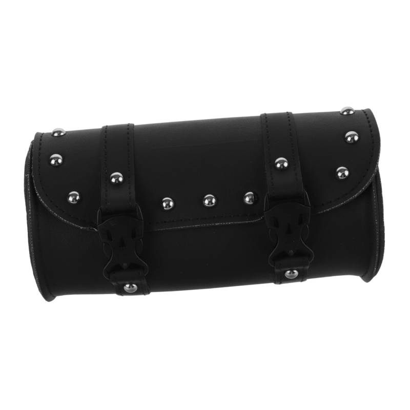 SWOOMEY Motorradtaschen Motorradabdeckung -tanktasche Kofferraumtasche Motorradständer Roller Motorradzubehör Satteltasche Motor Werkzeug Tasche Sacoche Motorräder Kunstleder Black von SWOOMEY