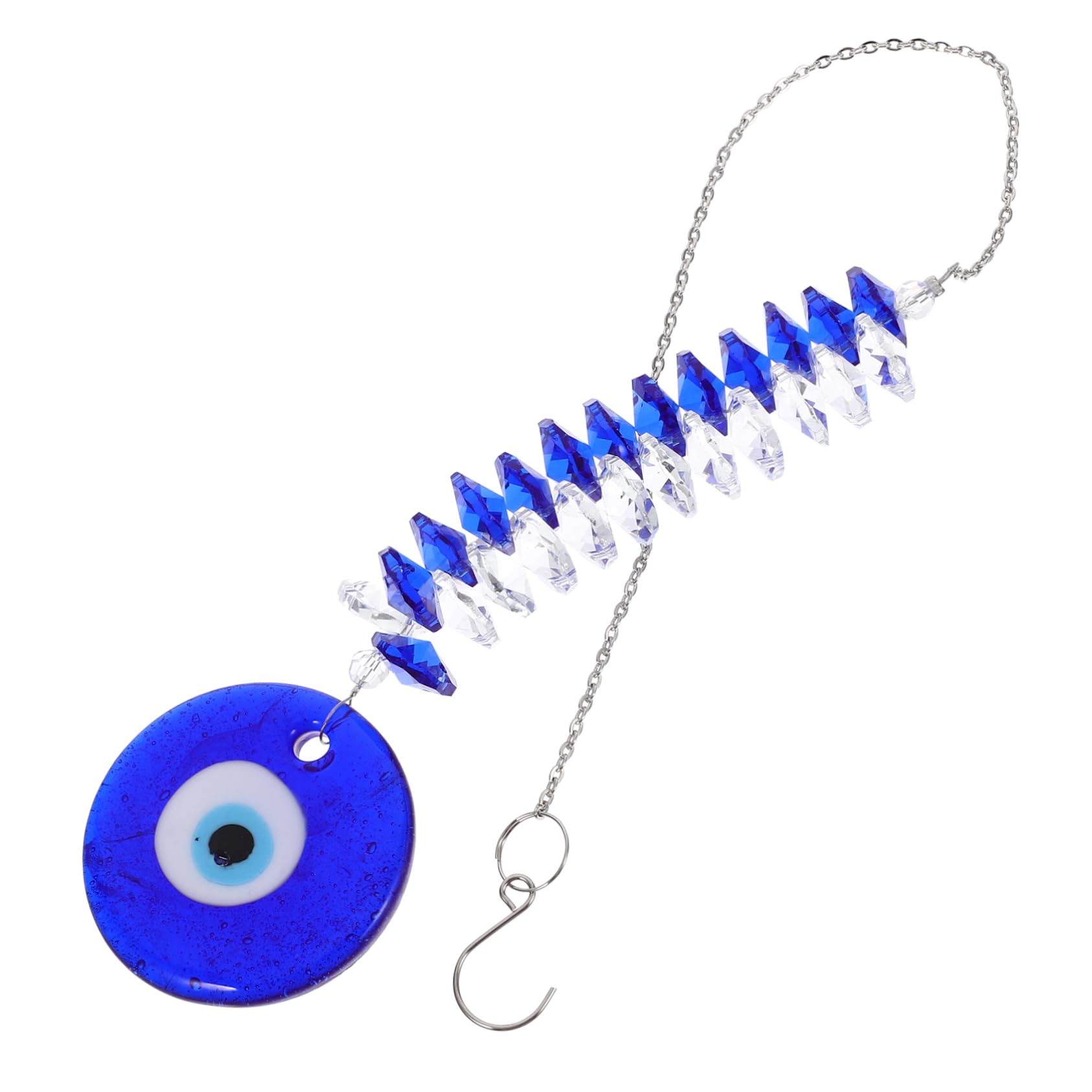 auto dekoration anhänger Auge Ohrringe des bösen Blicks Evil Eye Auto Zubehör Auto Schutzamulett blaue Verzierung des bösen Blicks Hängendes mit bösem Blick Zinklegierung SWOOMEY von SWOOMEY