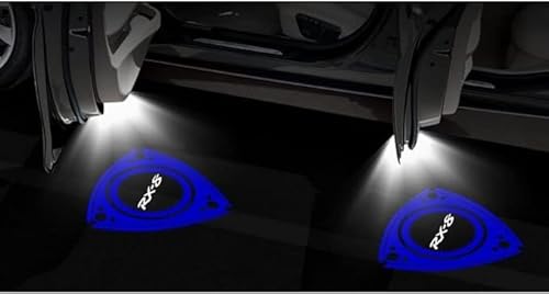 SWSKJELE Autotür Licht Projektor Türbeleuchtung für Mazda 6 2009,LED Schatten Willkommen Autotür Türbeleuchtung Zubehör,2pcs von SWSKJELE