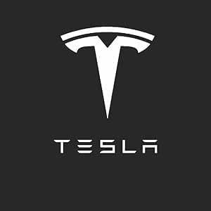 SWSKJELE Autotür Licht Projektor Türbeleuchtung für Tesla Model 3/Model X/Model Y/ModelS,LED Schatten Willkommen Autotür Türbeleuchtung Zubehör,2pcs von SWSKJELE