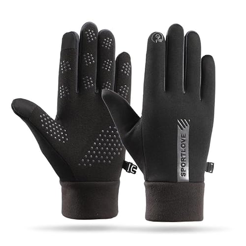 SWZEC FROSTFIT - Thermo ArcticTouch | Thermische wasserdichte Handschuhe - Nivora (Schwarz - Frau,Einheitsgröße) von SWZEC