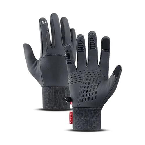 SWZEC NaturVibes - ThermoSlim Handschuhe | NaturVibes - ThermoMax Handschuhe (Elefantengrau,L) von SWZEC