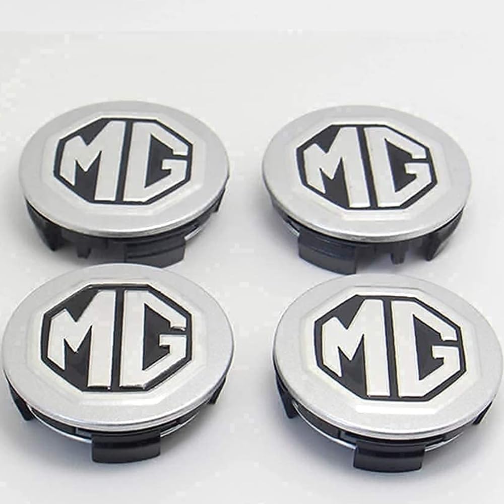 4 Stück Nabendeckel für MG MG4 2022-2023 56MM, Radnabenkappen Radnabenabdeckung Felgendeckel Felgenkappen Wasserdicht Radnabendeckel von SWoob