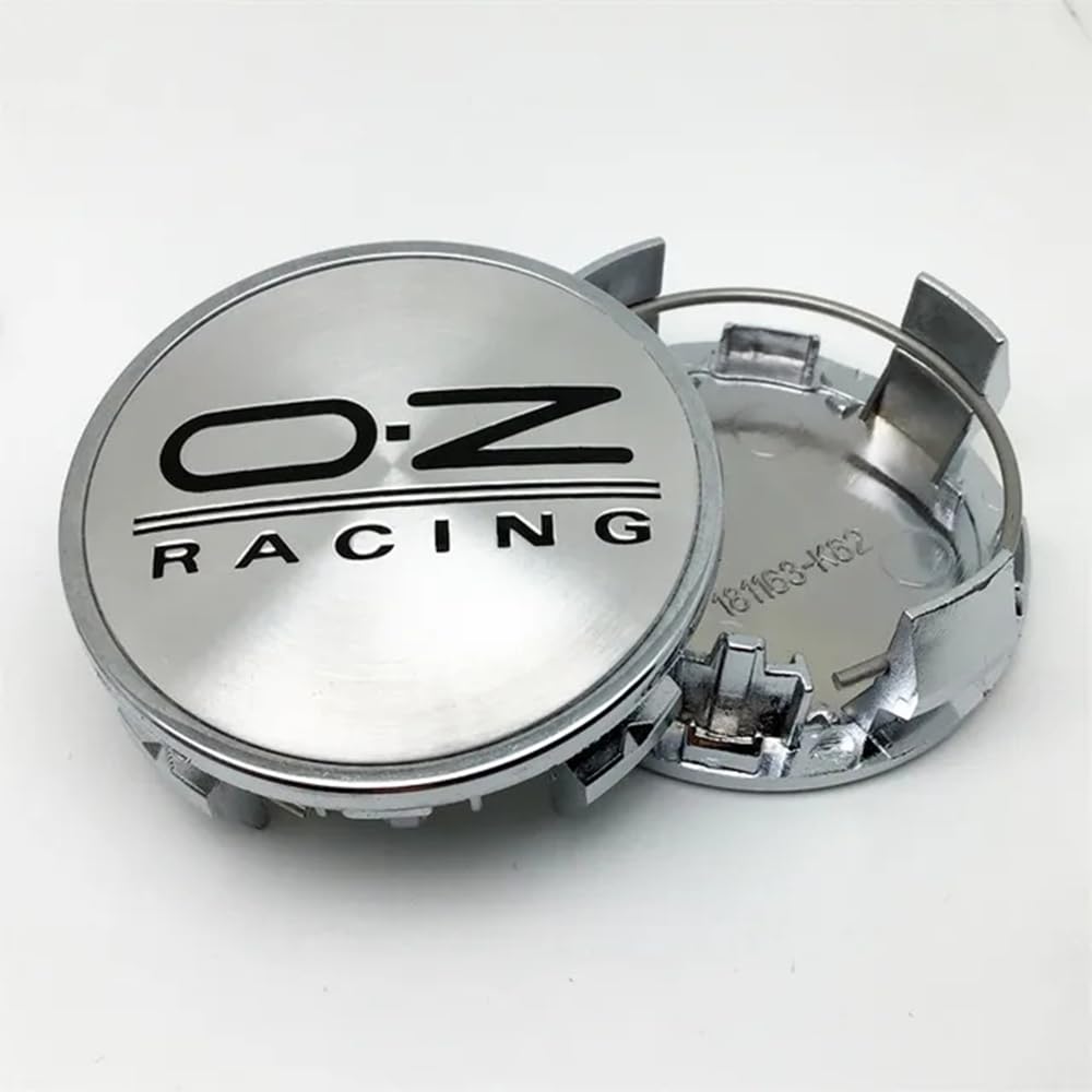 4 Stück Nabendeckel für OZ Racing 62mm, Radnabenkappen Radnabenabdeckung Felgendeckel Felgenkappen Wasserdicht Radnabendeckel,D1 von SWoob