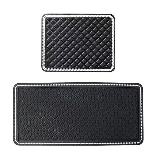 Auto Antirutschmatte für Armaturenbrett für Peugeot Landtrek 2020 2021 2022, Armaturenbrett Anti Rutsch Matten Antirutsch Pads Silikon Fixierkissen Klebematte Zubehör,C-2PCS von SXDZHK