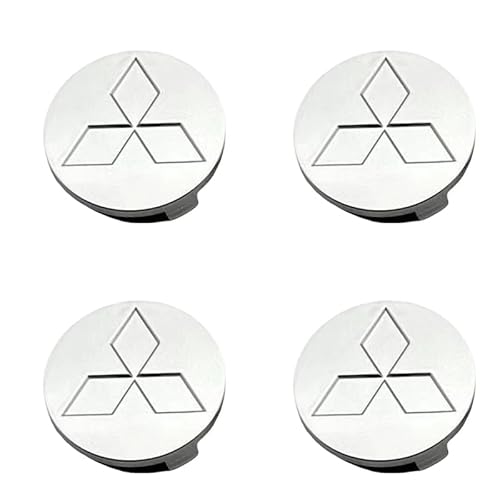 Auto Nabendeckel für Mitsubishi Space Star 2013-2019, Nabenkappen Felgendeckel Radnabenabdeckung Felgenkappen Radnabendeckel Radnabenkappen Wheel Caps ABS Ersetzen Zubehör 4PCS von SXDZHK