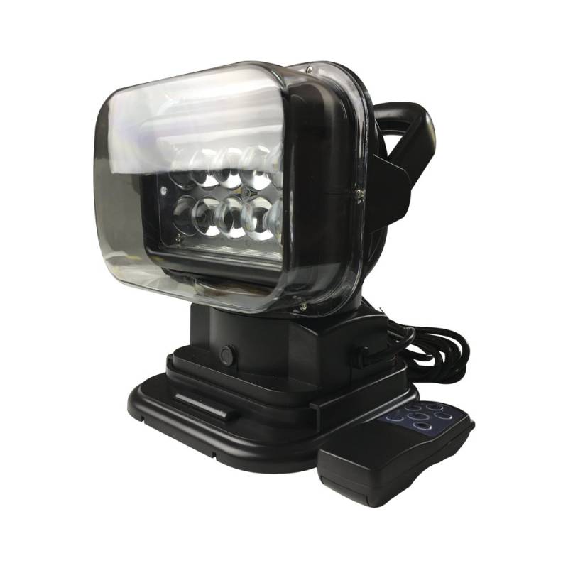 SXMA LED-Arbeitsscheinwerfer, 360 Grad Arbeitsscheinwerfer, 50 W, kabelloser Fernbedienungscontroller für Geländewagen, Traktor, LKW, MTB (1 Stück) von SXMA