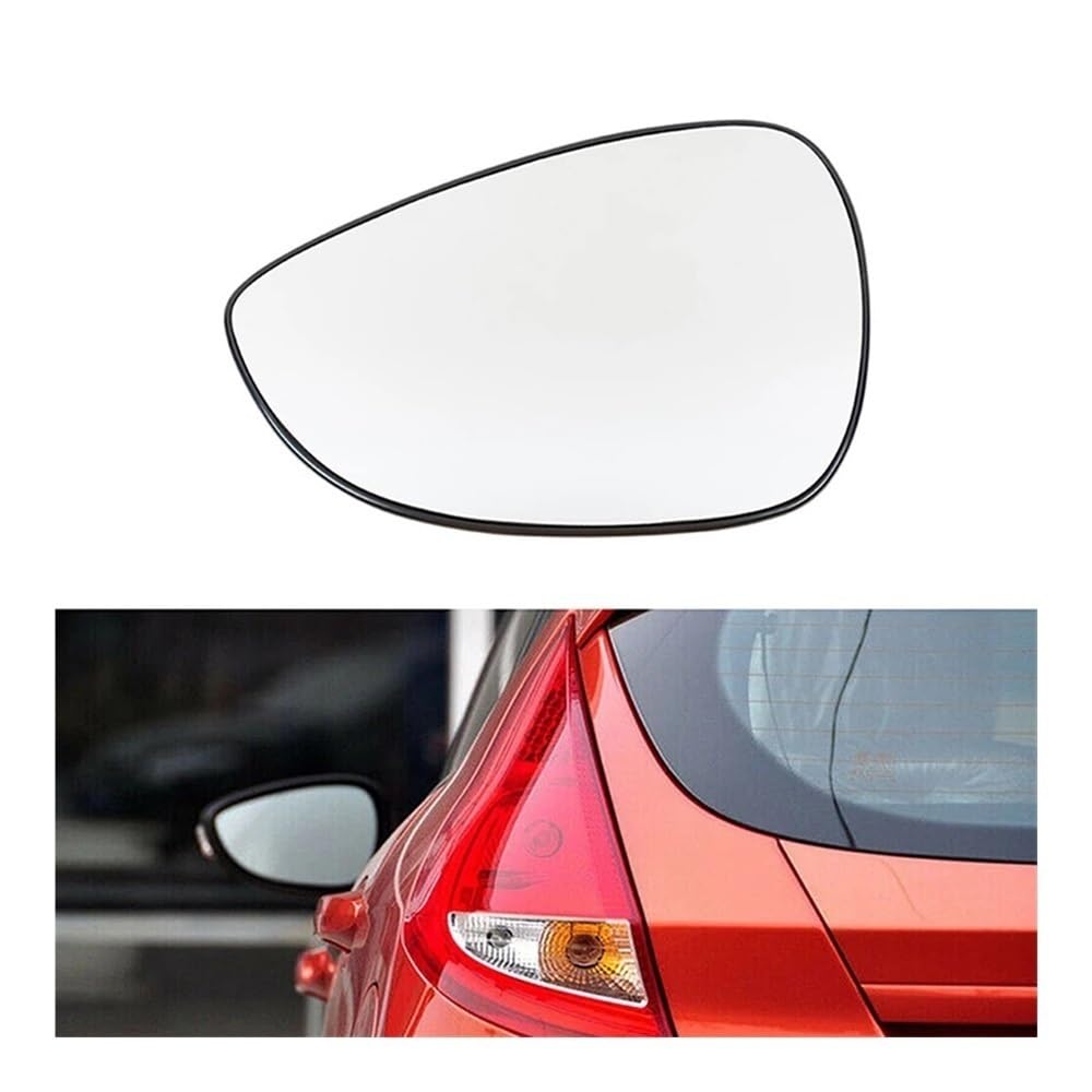 Außenspiegel Glas Auto-Seitenrückspiegel, Klares Glas, Konvex, Mit Trägerplatte, Für Ford, Für Fiesta, Für MK7 2008 2009 2010 2011 2012–2017 von SXNUCD