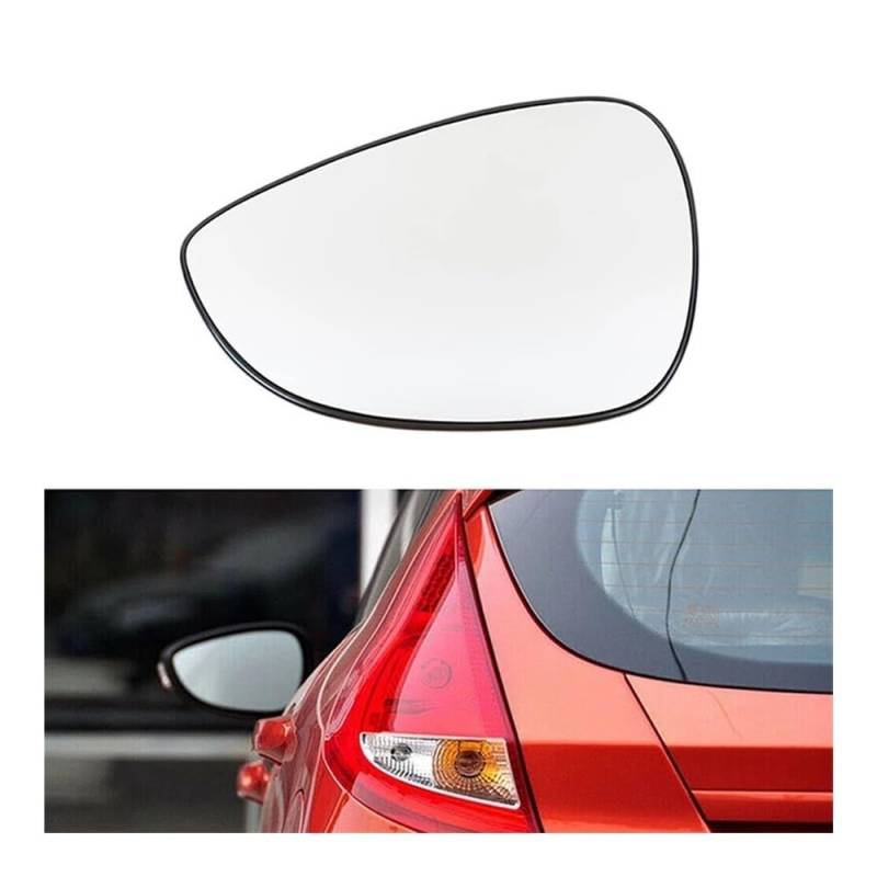 Außenspiegel Glas Auto-Seitenrückspiegel, Klares Glas, Konvex, Mit Trägerplatte, Für Ford, Für Fiesta, Für MK7 2008 2009 2010 2011 2012–2017 von SXNUCD