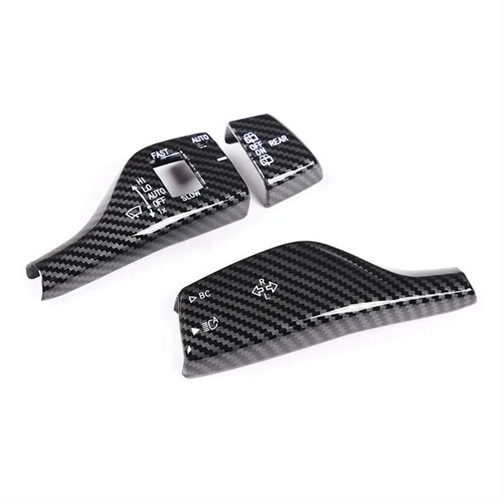 Auto Dekorative Innenbereich Carbon Fiber Style Autozubehör Blinker Wischerschalter Zierstange Für F20 F30 F15 F16 F49 F52 G01 G02 von SXNUCD