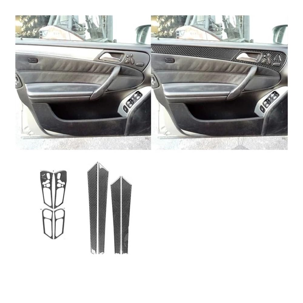 Auto Dekorative Innenbereich Für Benz Für C Für Klasse Für W203 2005 2006 2007 Abdeckung Trim Auto Innen Aufkleber Set Dekorative von SXNUCD