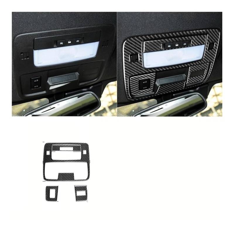 Auto Dekorative Innenbereich Für Chevy Für Camaro 2010 2011 2012 2013 2014 2015 Lesen Licht Panel Abdeckung Aufkleber Auto Innen von SXNUCD