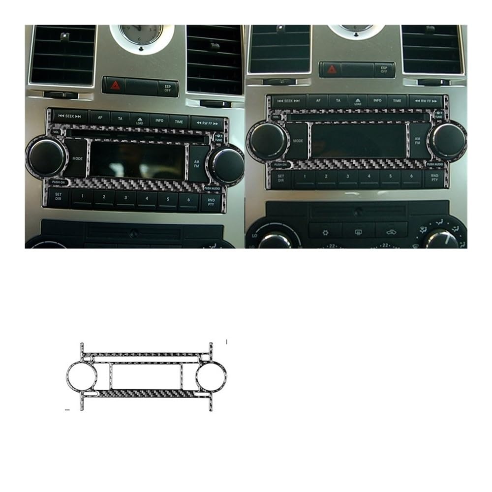 Auto Dekorative Innenbereich Für Chrysler 300 Für 300C 2005 2006 2007 Auto Set Gangschaltung Lenkrad Aufkleber Zierabdeckung von SXNUCD