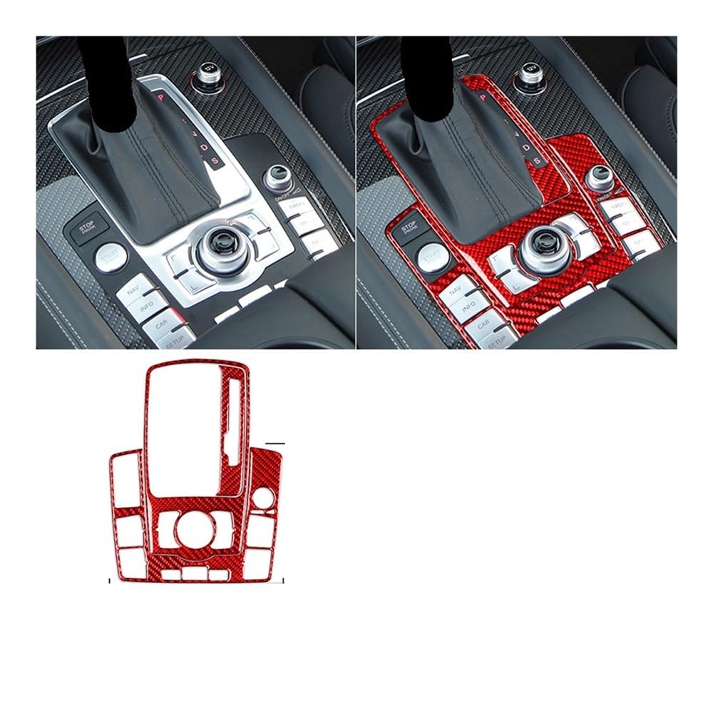 Auto Dekorative Innenbereich Für Q7 2007 2008 2009 2010 2011 2012 2013 2014 2015 Schaltknauf Control Panel Rahmen Auto Zubehör von SXNUCD