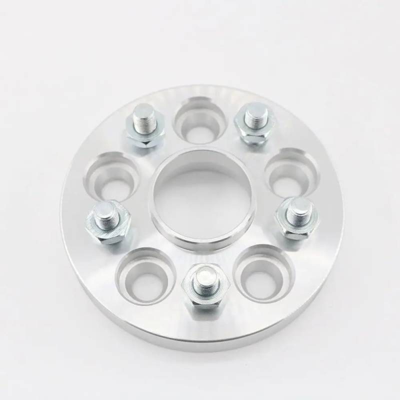 Autos Spurverbreiterungen 2 Stücke Spurverbreiterungen Adapter Aluminium PCD 5x100 Zu 5x114,3 CB 56,1 Zu 67,1 Dicke 20mm/25mm Bolzen 12x1,5 Auto Felgen Zubehör von SXNUCD