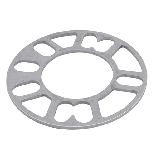 Autos Spurverbreiterungen 2 Stücke Universal Auto Rad Reifen Spacer Adapter Distanzscheiben Platte 3mm 5mm 6mm 8mm 10mm Für 4x100 4x114,3 5x100 5x108 5x114,3 5x120 von SXNUCD