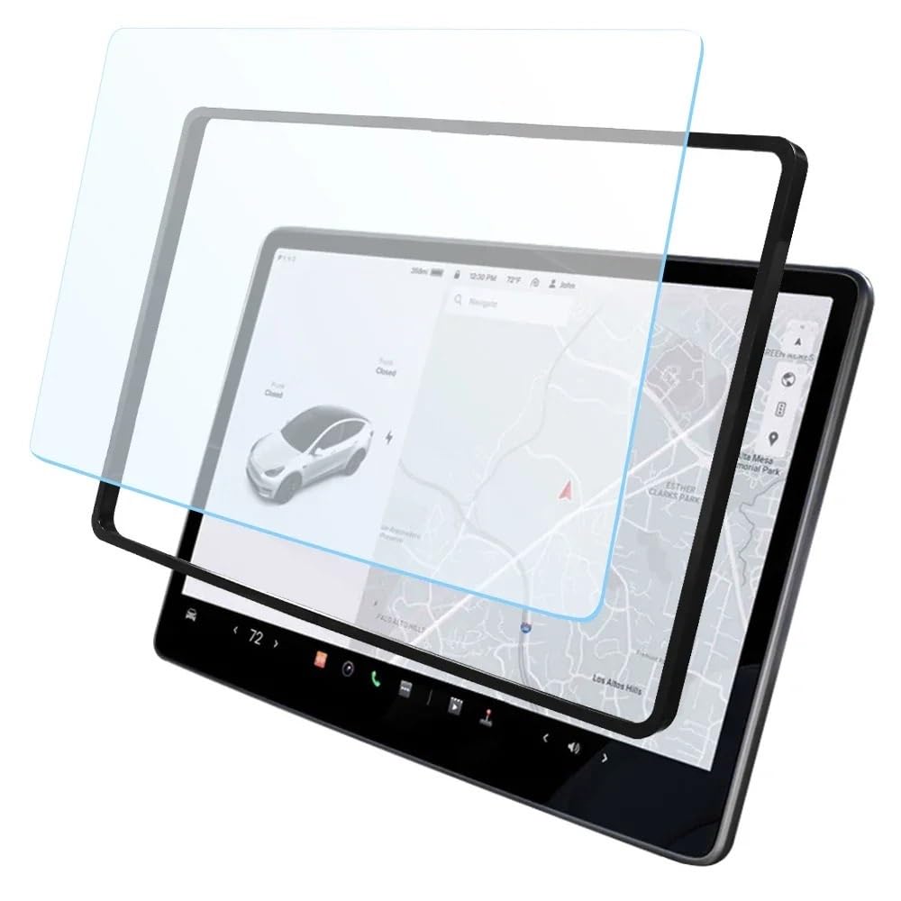 Displayschutzfolie Auto Navi Folie 15-Zoll-Center-Control-Bildschirmglasfolie Für Modell 3 Y Touchscreen-Schutzfolie Aus Gehärtetem Glas von SXNUCD