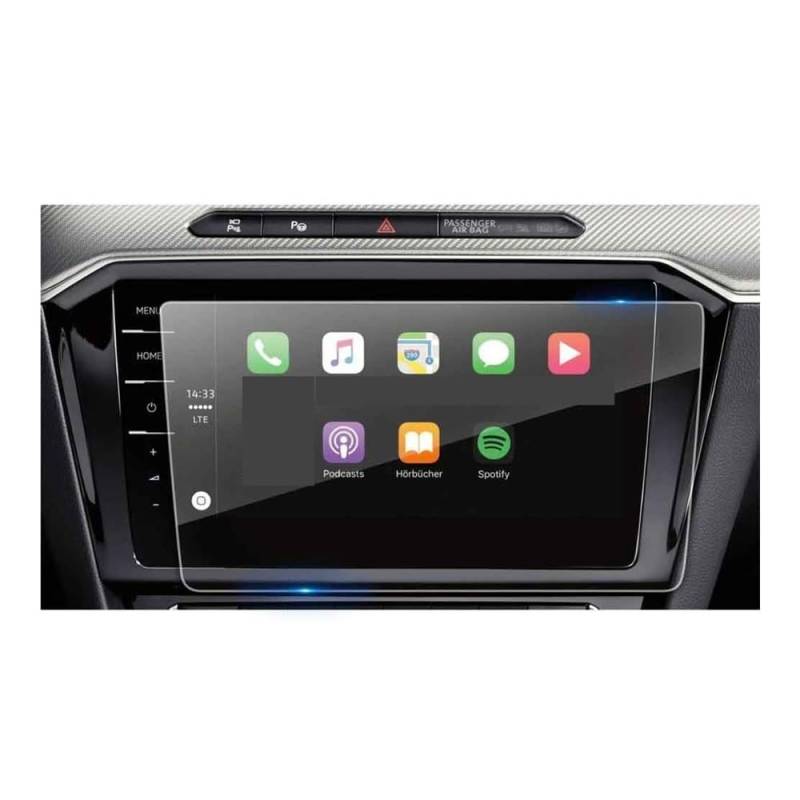 Displayschutzfolie Auto Navi Folie Auto 9,2 Zoll Navigation Gehärtetes Glas Screen Protector Film Auto Innen Zubehör Für Passat B8 2018 2019 von SXNUCD