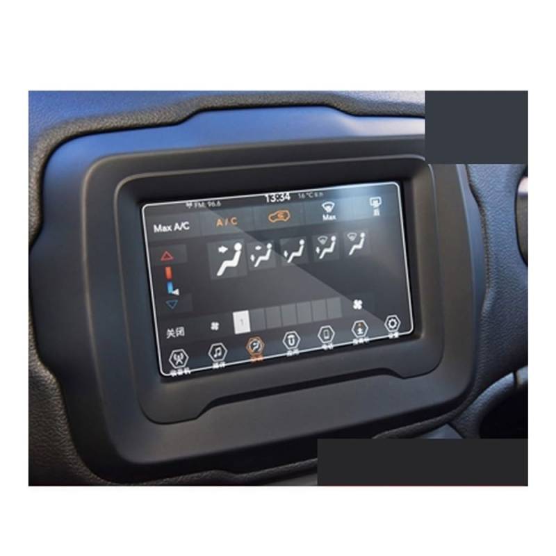 Displayschutzfolie Auto Navi Folie Auto Displayschutzfolie Für Renegade 8,4 Zoll 7 Zoll Auto GPS-Navigation Gehärtetes Glas Displayschutzfolie von SXNUCD