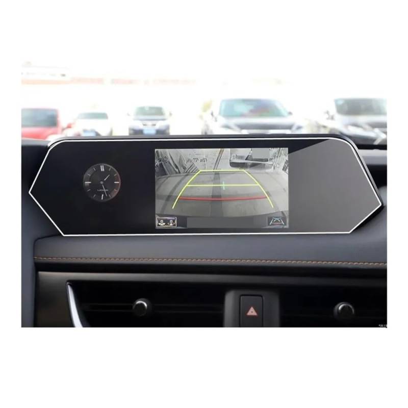 Displayschutzfolie Auto Navi Folie Auto Gehärtetes Glas Display-schutzfolie GPS Multimedia Schutz Zubehör Für Lexus Für UX UX200 UX250 UX260 von SXNUCD