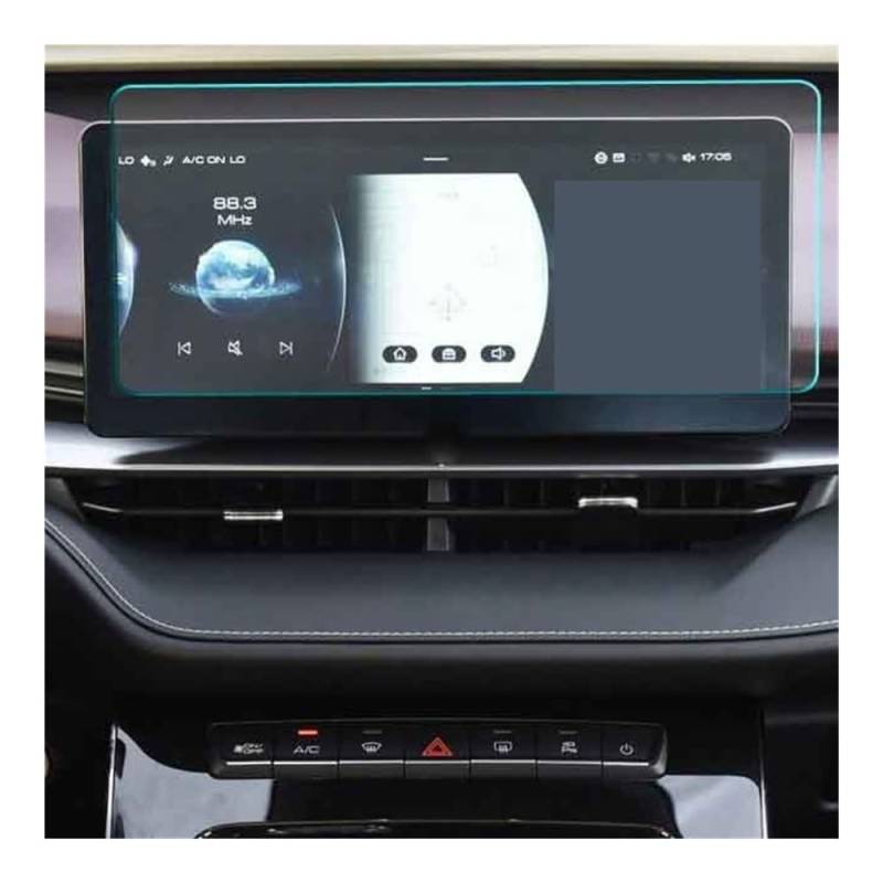 Displayschutzfolie Auto Navi Folie Auto Navigation Gehärtetem Glas Display-schutzfolie Aufkleber Dashboard Schutz Für Haval H6 2022 Auto Zubehör von SXNUCD