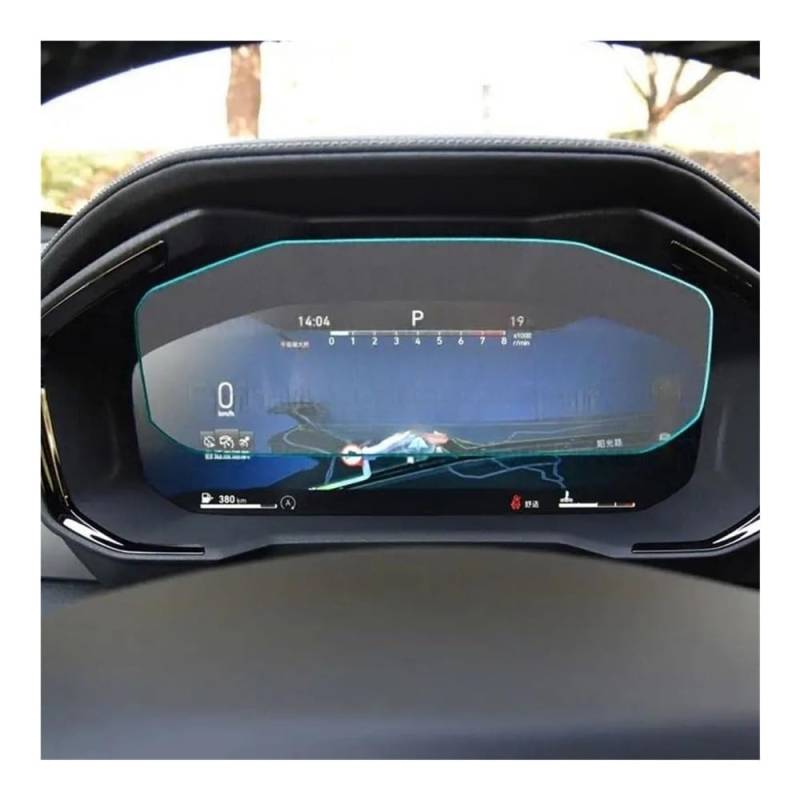 Displayschutzfolie Auto Navi Folie Displayschutzfolie Aus Gehärtetem Glas, Armaturenbrett Für lynk&co 01 2021, Auto-Infotainment-Bildschirm, GPS-Navigation von SXNUCD